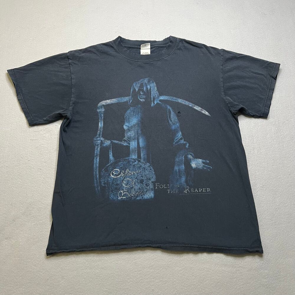 Vintage Children Of Bodom Follow The Reaper Band Tee Shirt Black Size Large